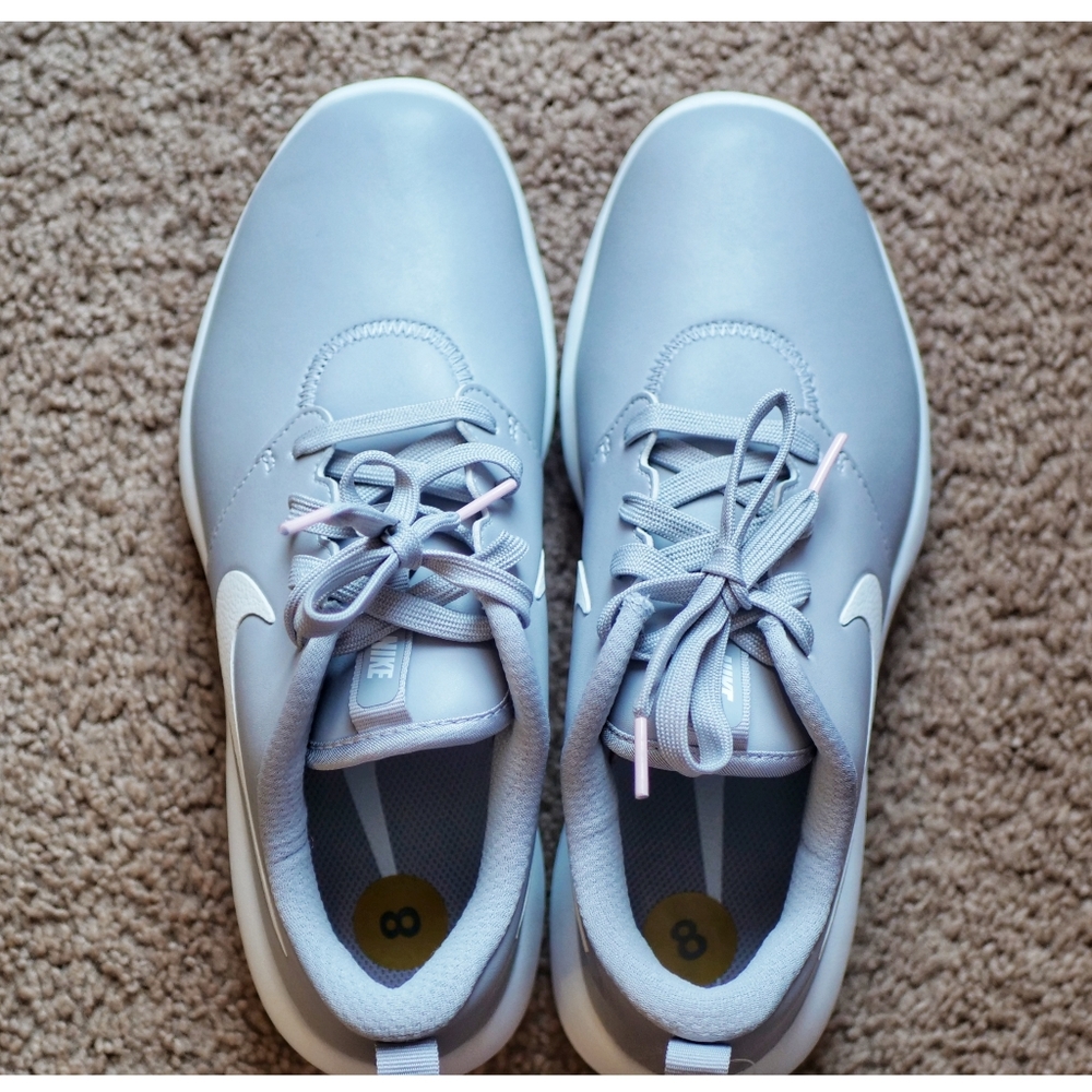 Nike Roshe G Tour Grey & Lite Pink WomensGolfShoe